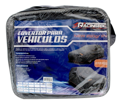 [IMC2000100] FUNDA AUTOMOVIL AFELPADA COSTURA NARANJA C/CIERRE CHICO 