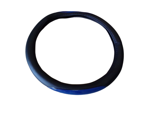 [IEC7051200] FUNDA VOLANTE NEG C/REFLEJANTE AZUL 