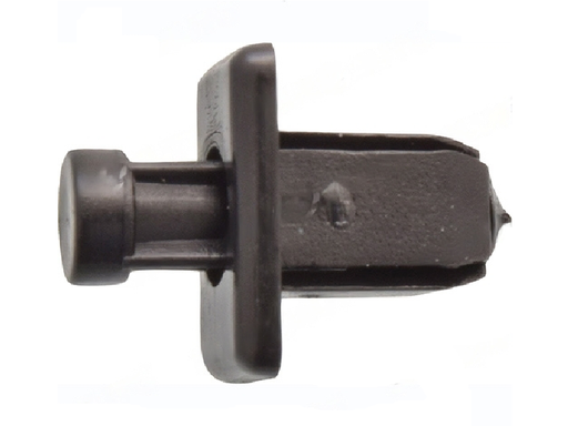 [20075-03] GRAPA DE PRESION PARA REJILLA NISSAN D-21 / TSURU II Hoyo: 6mm / Largo: 8mm / Dia. Cab:8 X 12mm Negra USA   PAC 12 PZAS