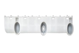 [NIVER12GUFTLR] GUIA FASCIA (DEFENSA) NISSAN VERSA 12-19 LAT TRAS DER
