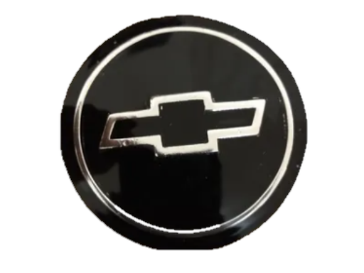 [CHCHEIN93PA] INSIGNIA ORIGINAL 3P LOGO CHEVROLET CHEVY DE 1994 AL 2002 C/ADHERIBLE 7.2CM NEG 1 PZA