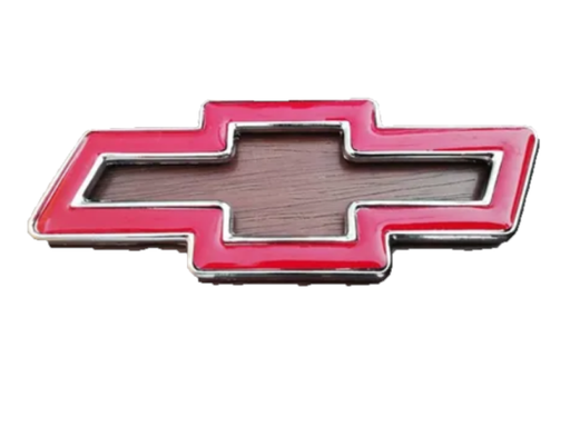 [CACHEINROCA] INSIGNIA ORIGINAL CAJUELA LOGO CHEVROLET CAVALIER 95- 99 ROJO C/ADHERIBLE 12CM 1 PZA ( C-022)