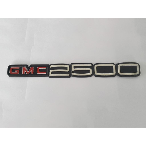 [GMCHEINLEL] INSIGNIA ORIGINAL CHEVROLET GMC2500 LETRAS LAT ( C-073)
