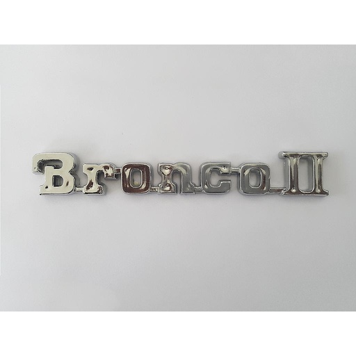 [BRIIFORIN83LEL] INSIGNIA ORIGINAL FORD BRONCO II DE 1983 AL 1988 LETRAS LAT ( F-072)