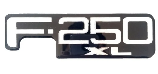 [F2XLFORINLEL] INSIGNIA ORIGINAL FORD F250 XLT LETRAS LAT ( F-027)