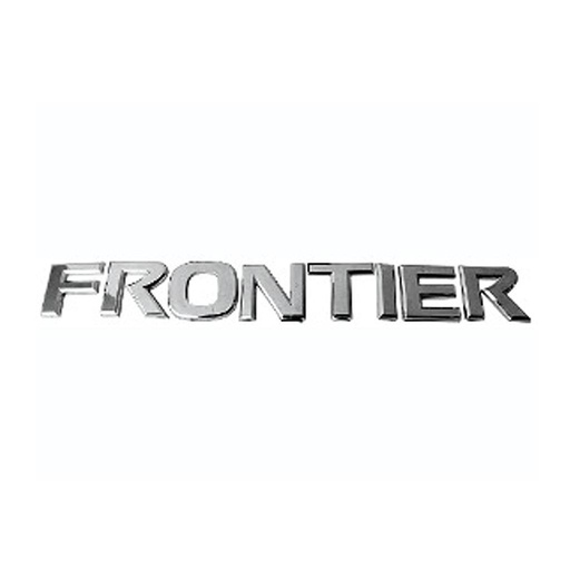 [38EMN] INSIGNIA ORIGINAL NISSAN FRONTIER DE 2010 AL 2017 LETRAS CROM N1