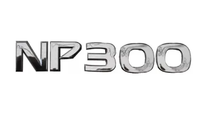 [NINP3LETCR] INSIGNIA ORIGINAL NISSAN NP300 LETRAS CROM N1