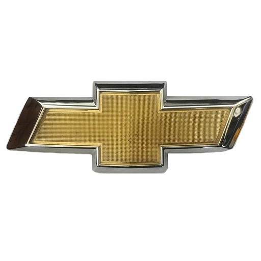 [CHSON11INSDOR] INSIGNIA ORIGINAL PARRILLA LOGO CHEVROLET AVEO/SONIC DE 2012 AL 2016 21X7CM C/FILO CROM 1 PZA ORIGINAL