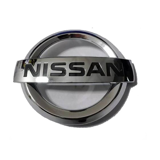 [TINISINPA] INSIGNIA ORIGINAL PARRILLA NISSAN TIIDA DE 2010 AL 2014 10X12 CM (23EMN)