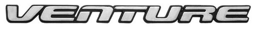 [VENCHEINLET] INSIGNIA ORIGINAL PUERTA LETRAS CHEVROLET VENTURE DE 1997 AL 2004 C/ADHERIBLE 27X2CM CROM C/FILO NEG 1 PZA(