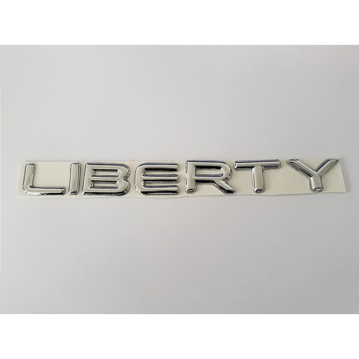 [LICHRINLELT] INSIGNIA ORIGINAL CHRYSLER LIBERTY JEEP LETRAS LAT TRAS ( CH-037)