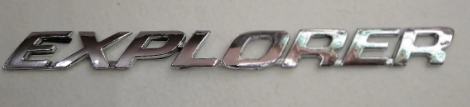 [EXFORINLET] INSIGNIA ORIGINAL FORD EXPLORER LETRAS TRAS ( F-087)