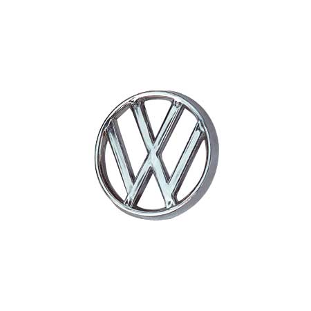 [VOCAR81INSLOCR] INSIGNIA ORIGINAL VOLKSWAGEN CARIBE DE 1981 AL 1986 LOGO CROM PARRILLA