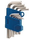 [ALL-10M] JUEGO 10 LLAVES ALLEN MILIMETRICAS C/ORGANIZADOR TRUPER COD. 15536 ALL-10M