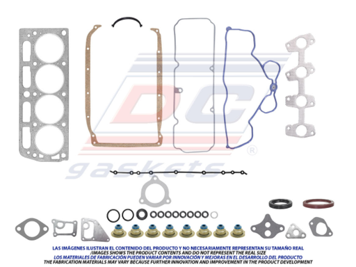 [FS1121] JUEGO DE JUNTAS DE MOTOR CHEVROLET CAVALIER 4L 2.2 DE 1998 AL 2002 DC COD. FS1121(114719)