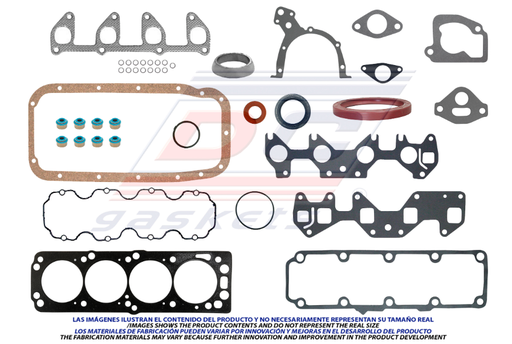 [FS1001] JUEGO DE JUNTAS DE MOTOR CHEVROLET CHEVY 4L 1.6 DE 1996 AL 2010 DC COD. FS1001(114718)