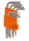 [TORX-9] JUEGO DE LLAVES TORX 9 PIEZAS TRUPER COD. 15554 TORX-9