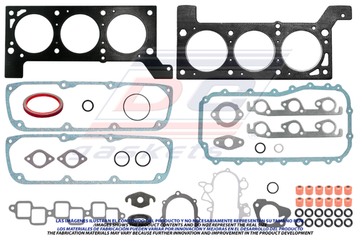 [FS254] JUEGO DE JUNTAS DE MOTOR DODGE VOYAGER / CARAVAN DE 1991 AL 2001 3.3 DC COD. FS254(114813)
