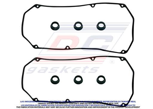 [VS3252R] JUNTA DE TAPA DE PUNTERIAS CHRYSLER CIRRUS 2.5L V6 DE 1995 AL 2007 MITSUBISHI ECLIPSE 3.0L V6 DE 1995 AL 2007 / MONTERO 3.0L V6 DE 1995 AL 2007 DODGE STRATUS 2.5L 3.0L V6 DE 1995 AL 2007 SELLO TUBO BUJIAS DC COD. VS3252R(115430)