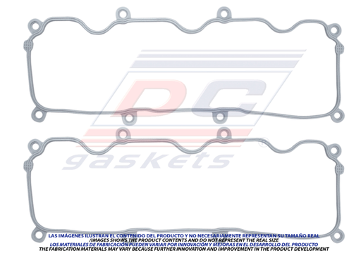 [VS33181R] JUNTA DE TAPA DE PUNTERIAS FORD GHIA DE 1992 AL 2008 V6 3.0 2 PZAS DC COD. VS33181R (115457)