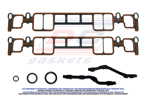 [MS41509] JUNTA MULTIPLE DE ADMISION CHEVROLET SUBURBAN DE 1999 AL 2003 5.7 V8 VORTEC DC TERMOPLAST COD. MS41509(115688)