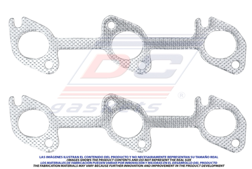 [MS4308E] JUNTA MULTIPLE DE ESCAPE FORD RANGER DE 1986 AL 1992 V6 2.9 2 PZAS DC COD. MS4308E(115811)
