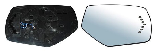 [4790136] LUNA ESPEJO CHEVROLET PU / SIERRA 14-17 S/DESEMP C/LUZ DER