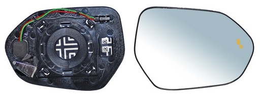 [530940100] LUNA ESPEJO TOYOTA CAMRY / COROLLA 18-20 C/DESEMP C/SENSOR PUNTO CIEGO DER