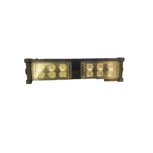 [129501] LUZ LED ESTROBOSCîPICA 12 LEDS ROJO/BCO C/ESTROBO (129501)EX+