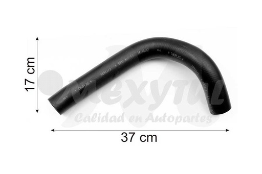 [UMAR5032] MANGUERA RADIADOR JEEP GRAND CHEROKEE DE 1999 AL 2002 SUP COD. 5032 22484 (132772)