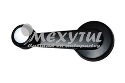 [CHPU81MAENGG] MANIJA ELEV CHEVROLET PU 92-98 / BLAZER / YUKON 92-94 / ASTRO / SAFARI 85-05 / S10 / BRAV 83-92 METAL NEG GOTA CROM (5738)