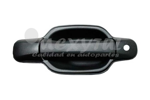 [CHCOL04MEXTXHDL] MANIJA EXT CHEVROLET COLORADO / CANYON 04-12 C/HOYO P/LLAVE PLAST TEXT DEL IZQ (5795) TW