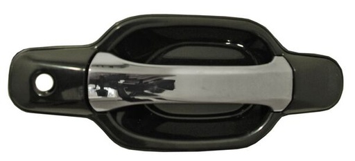 [MEPCCL04DCR] MANIJA EXT CHEVROLET COLORADO/ CANYON 04-12 PLAST NEG/CROM C/HOYO P/LLAVE DEL DER  TW