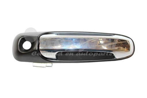 [DOASP07MEXCRHDL] MANIJA EXT DODGE ASPEN DE 2007 AL 2010 C/HOYO P/LLAVE PLAST NEG/CROM DEL IZQ (13384) TW