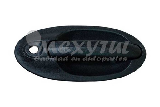 [FOWIN99MEXTXDR] MANIJA EXT FORD WINDSTAR DE 1999 AL 2003 / FREESTAR DE 2004 AL 2008 C/HOYO P/LLAVE PLAST TEXT DEL DER (6019) *R