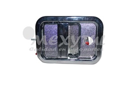 [FRCAM85MEXR] MANIJA EXT FREIGHTLINER CAMION 85-10 CROM HORIFICO P/LLAVE 2.2CM DER (13288) *A