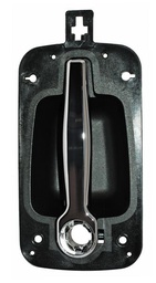[MEPINDU08CR] MANIJA EXT INTERNATIONAL DURASTAR 4300 08-13 PLAST CROM TEXT C/HOYO P/LLAVE DEL DER