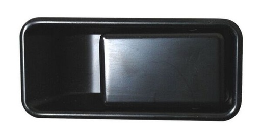 [JEWRA96MEXR] MANIJA EXT JEEP WRANGLER DE 1996 AL 2006 P/VENTANA METAL LISA TAPA TRAS/DEL DER (12813) 