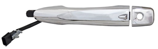 [MEPNPU16SCL] MANIJA EXT NISSAN PU NP300/ FRONTIER DE 2016 AL 2019 CROM C/SENSOR C/HOYO P/ LLAVE DEL IZQ TW