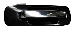 [NIXTR02MEXCRTL] MANIJA EXT NISSAN XTRAIL 02-07 PLAST NEG/CROM TRAS IZQ (12587)