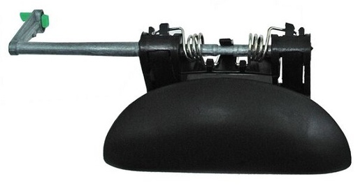 [PE20601MEXLSDR] MANIJA EXT PEUGEOT 206 DE 2000 AL 2009 NEG DEL DER (6114) *A