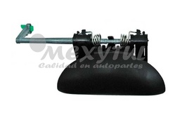[PE20601MEXLSDL] MANIJA EXT PEUGEOT 206 01-09 NEG DEL IZQ (6113) *A