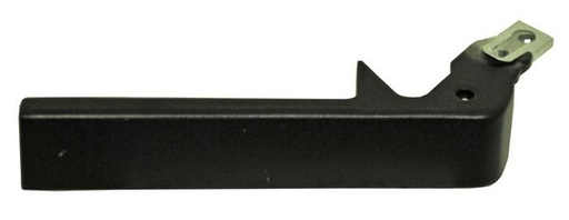 [CHPU88MAINEML] MANIJA INT CHEVROLET PU 88-94/ SUBURBAN/ BLAZER/ YUKON 92-94 S/CUERPO METAL NEG IZQ TW