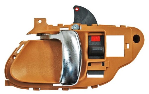 [MICPU95BCL] MANIJA INT CHEVROLET PU/ SUBURBAN/ BLAZER/ YUKON/ TAHOE/ ESCALADE 95-98 PLAST BEIGE/CROM IZQ TW