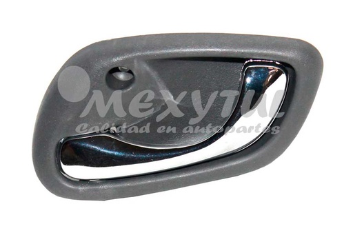 [CHTRA99MAICRL] MANIJA INT CHEVROLET TRACKER DE 1999 AL 2004 PLAST GRIS/CROM DEL/TRAS IZQ (13127)