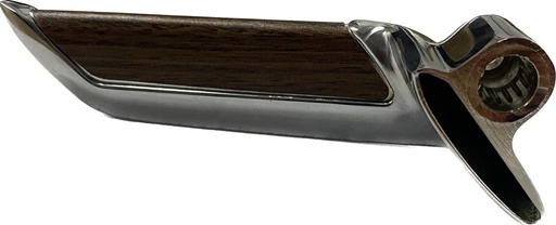 [FOMUS65MAICRDR] MANIJA INT FORD MUSTANG 1965 AL 1972 CROM-MADERA DEL DER (5566) EX+