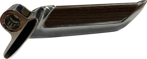 [FOMUS65MAICRDL] MANIJA INT FORD MUSTANG DE 1965 AL 1972 CROM-MADERA DEL IZQ (5565) EX+