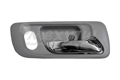 [HOACC98MAIGRDR] MANIJA INT HONDA ACCORD DE 1998 AL 2002/ODYSSEY DE 1999 AL 2004 PLAST GRIS/CROM DEL IZQ (12616) TW