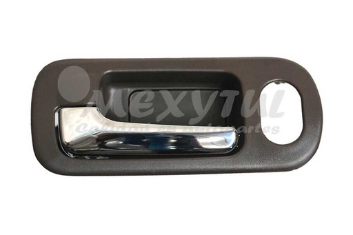 [HOCIV01MAICF4DL] MANIJA INT HONDA CIVIC DE 2001 AL 2006 PLAST CAFE/CROM 4 PTAS DEL IZQ (5629)