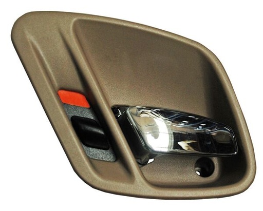 [MIJGC99BCL] MANIJA INT JEEP GRAND CHEROKEE LIMITED 99-04 PLAST BEIGE/CROM DEL/TRAS IZQ TW